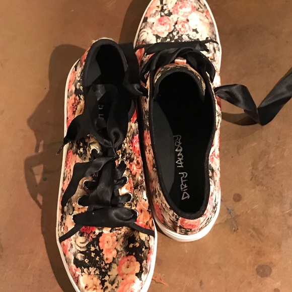 Chinese Laundry velvet lace up shoes size 9.5 new - Picture 6 of 8